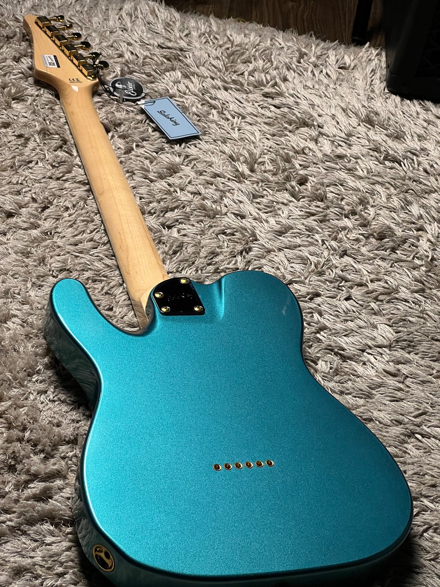 Soloking MT-1 Vintage Deluxe in Bluish Green with Gold Hardware Nafiri Special Run