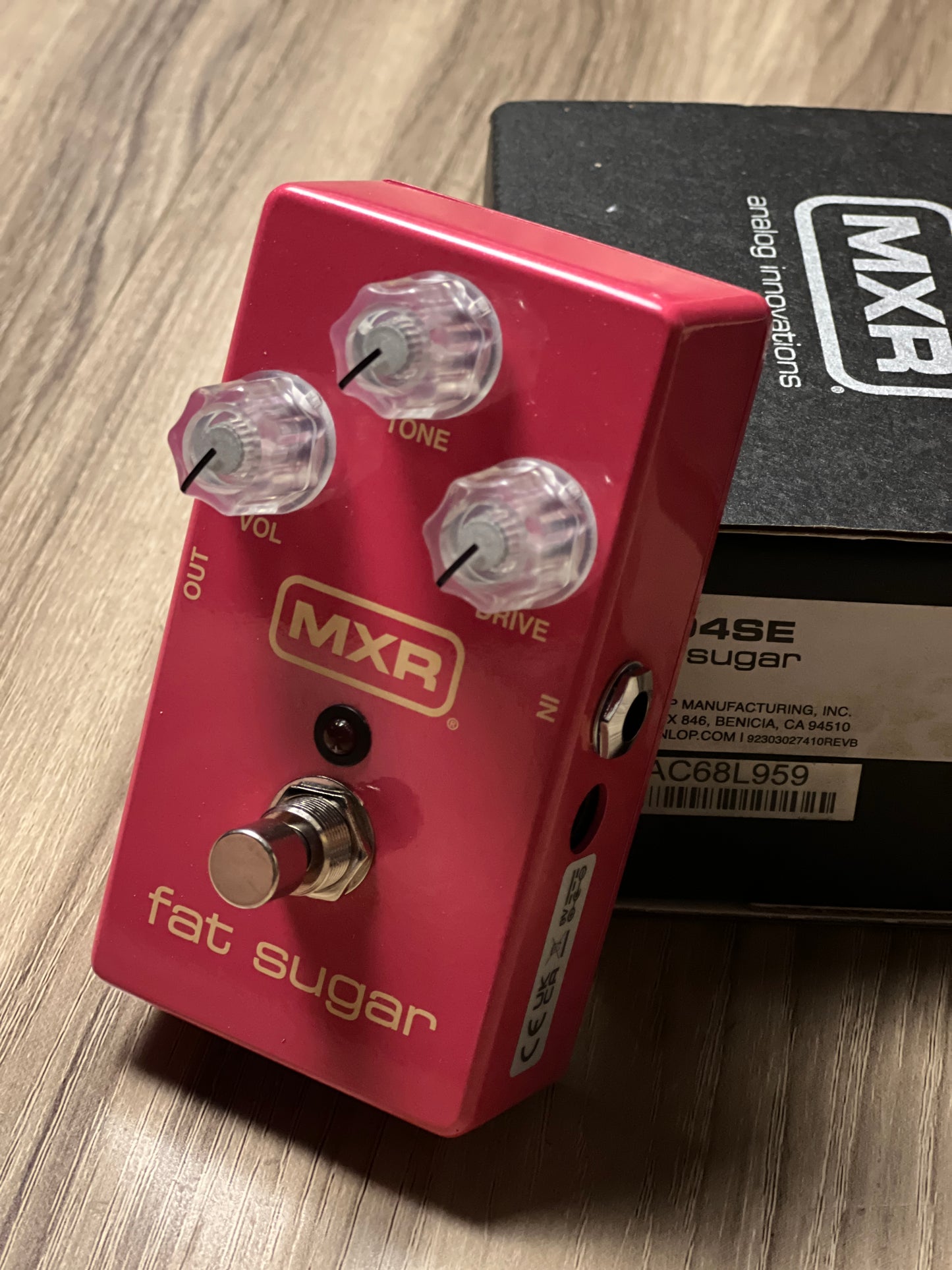 MXR M94SE Fat Sugar Pink Guitar Effect Pedal