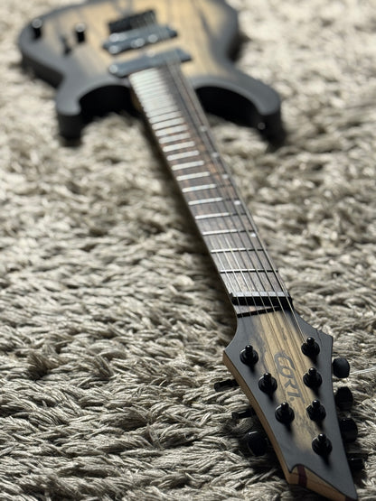 Cort KX507 Pale Moon - NBB in Natural Black Burst