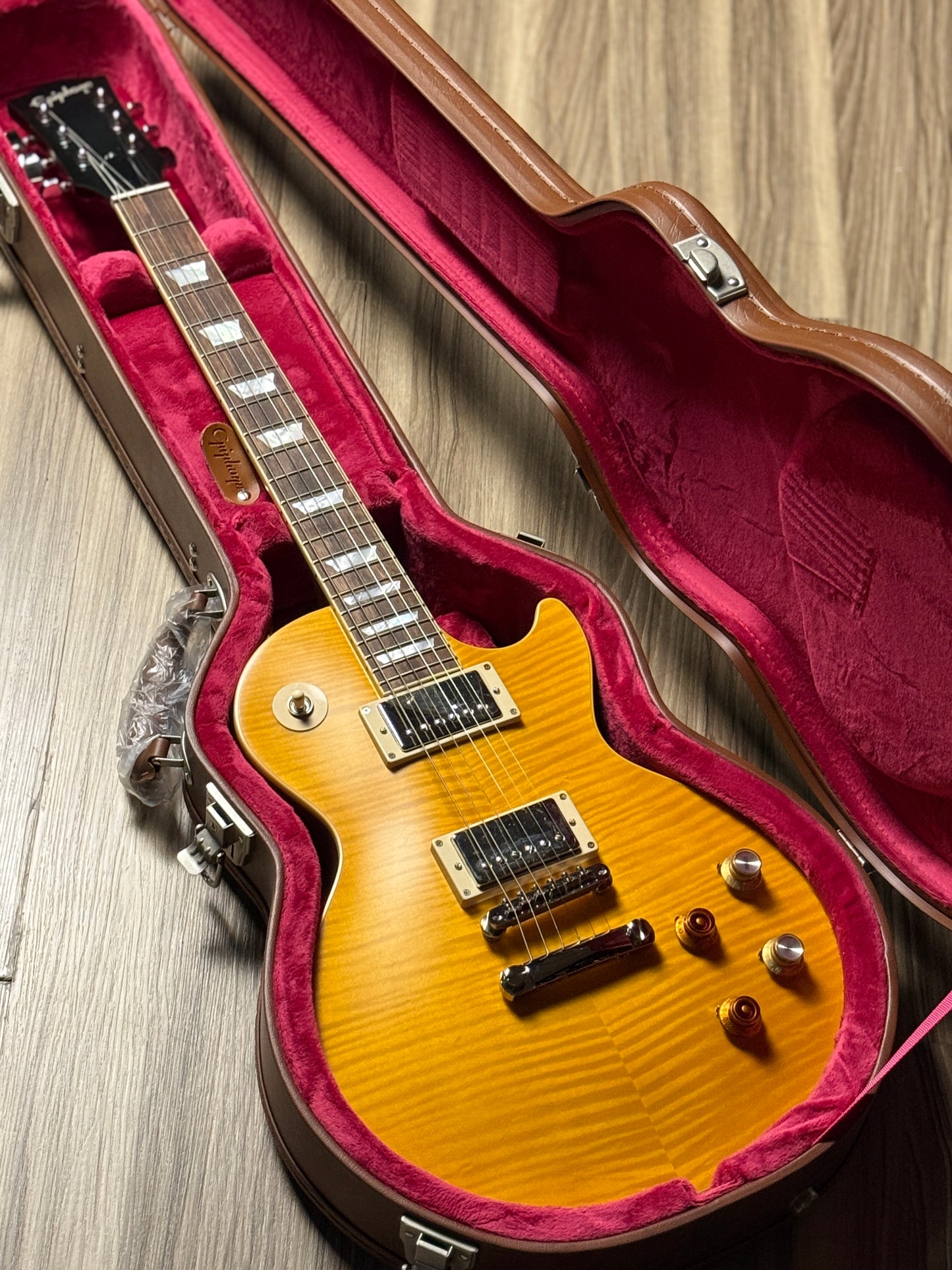 Epiphone Kirk Hammett "Greeny" 1959 Les Paul Standard in Greeny Burst Incl. HardCase 23101528108