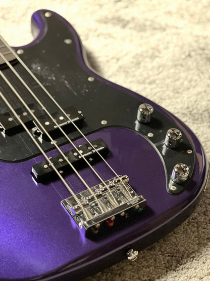 ESP LTD Surveyor 87 Bass Guitar in Dark Metallic Purple W23060091