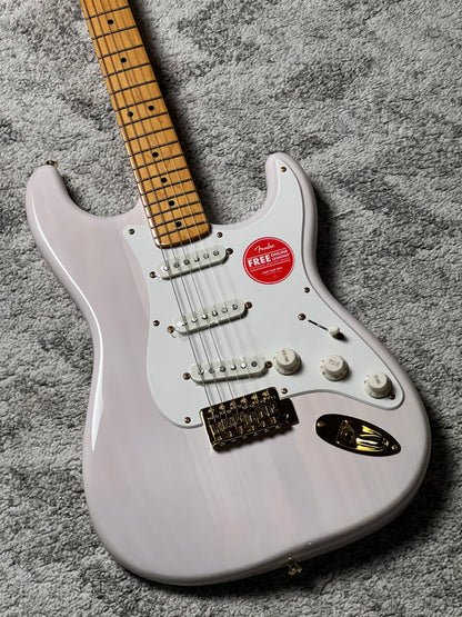 Squier FSR Classic Vibe 50s Stratocaster with Maple FB in White Blonde