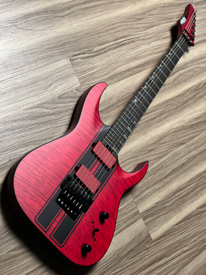 Schecter Banshee GT-6 FR In Satin Trans Red
