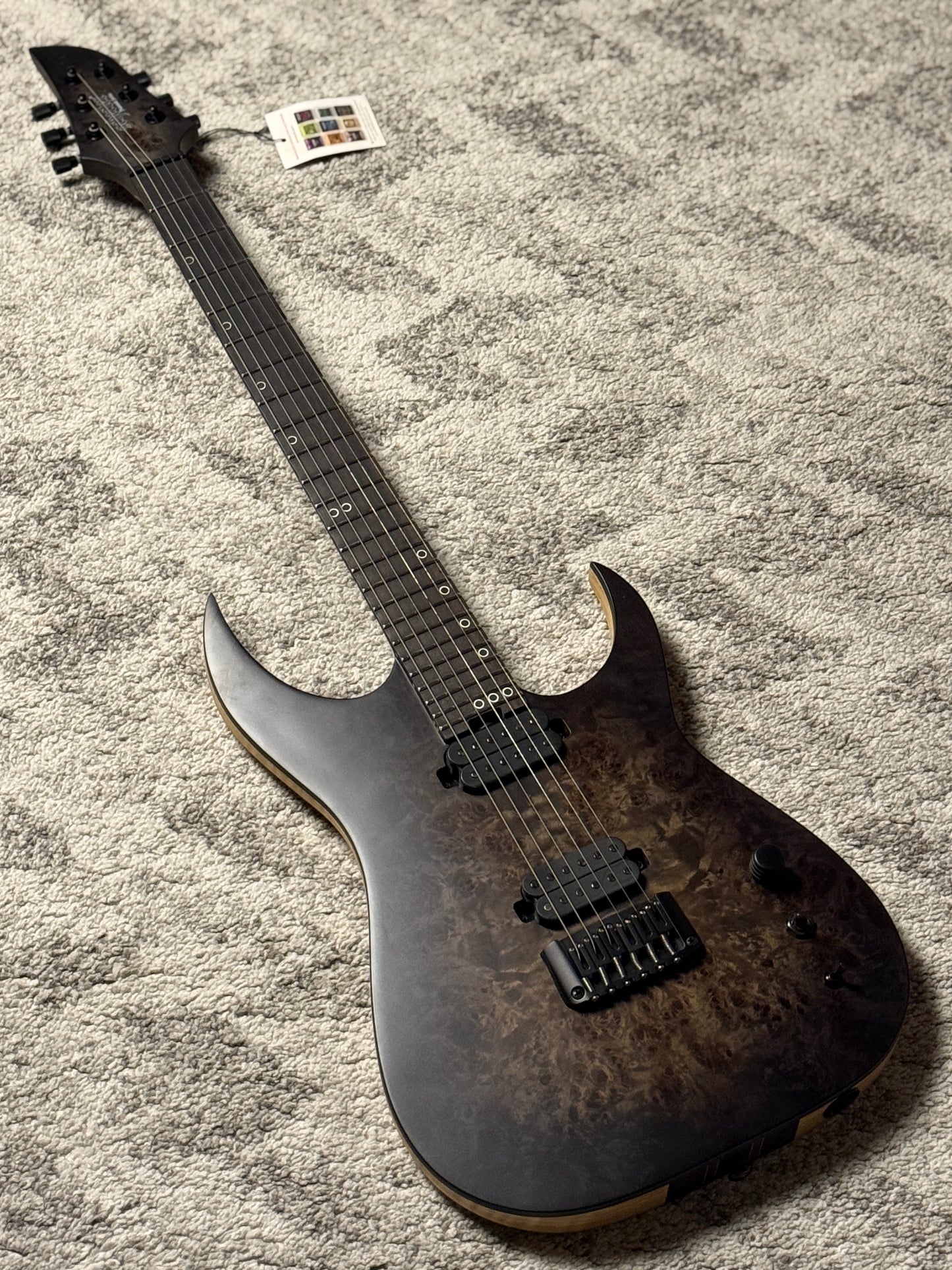 Schecter Keith Merrow KM-6 MK-III Artist in Trans Black Burst