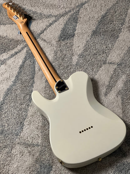 Soloking MT-1 Tribute 60s with Rosewood FB in Vintage White with Gold Hardware