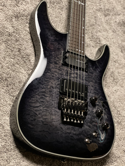 Schecter Hellraiser Hybrid C-1 FR S TBB in Trans Black Burst W24110107