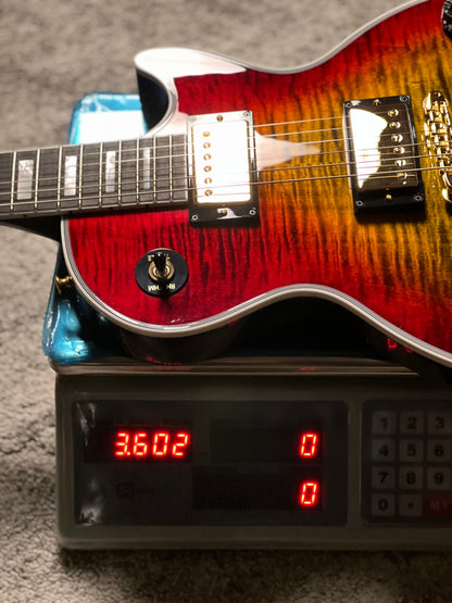 Gibson Custom Les Paul Axcess Custom Figured Top in Bengal Burst CS600464