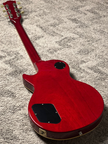 Tokai Love Rock Custom Shop LS-200F 5A CS Premium Series 5A Solid Flame Top in Cherry Sunburst 2246457