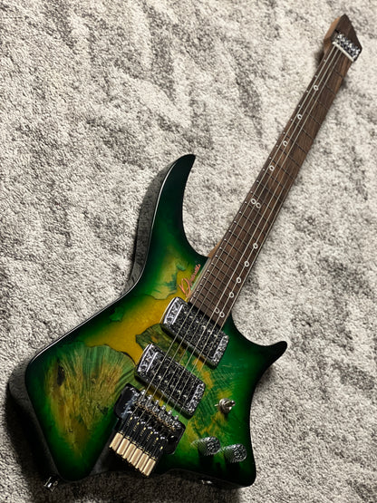 Dhatarattha Custom DHL in Forest Burl Top with RW FB Nafiri Special Run