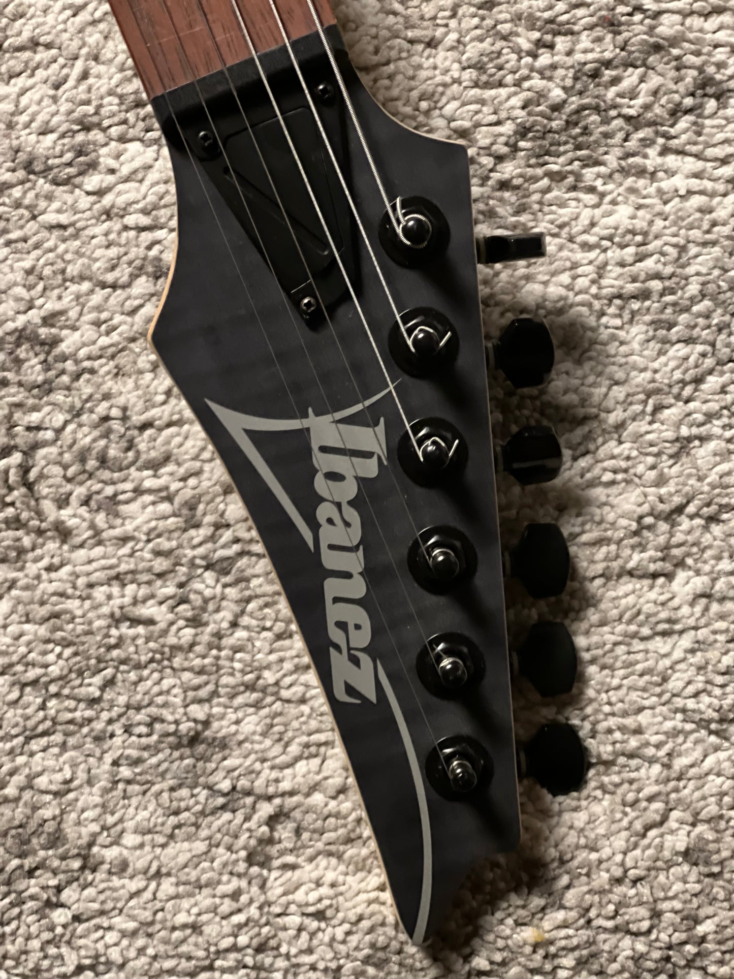 Ibanez RGA42FM - Transparent Gray Flat I260802084 (USED)