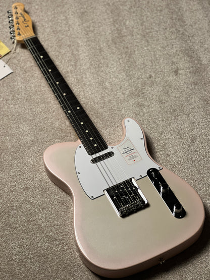 Fender Japan Traditional 2025 Collection 60s Telecaster with RW FB in Stardust Pink JD25013890