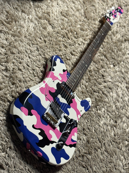Dhatarattha Custom DTL Artist Hand Paint "Purple Camo"