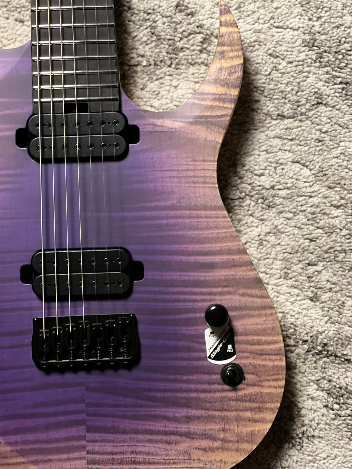 Schecter John Browne Tao-7 in Ozone Burst W26010931
