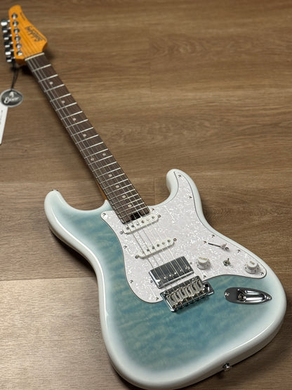 Soloking MS-1 Artisan Quilt with Rosewood FB in Larimar Nafiri Special Run