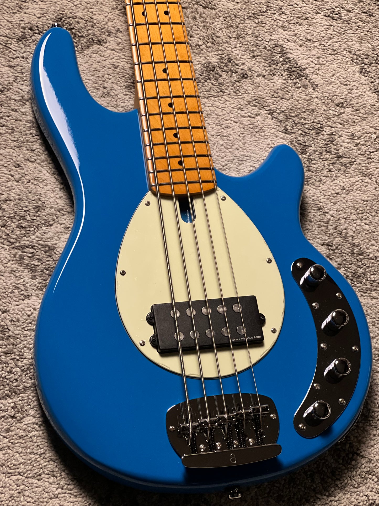 Sire Marcus Miller Z3 5-String Bass Guitar in Blue