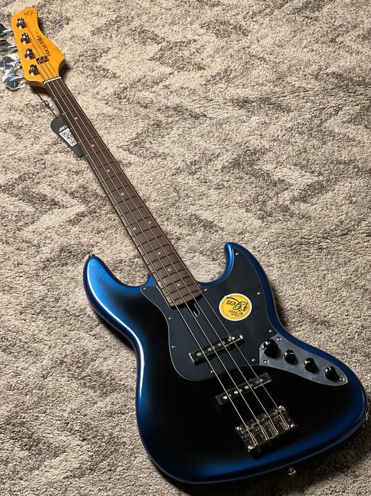 Sire Marcus Miller V3-4 New Gen Electric Bass Guitar in Midnight Blueburst
