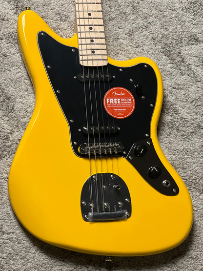 Squier FSR Affinity Series Jaguar with Maple FB in Graffity Yellow