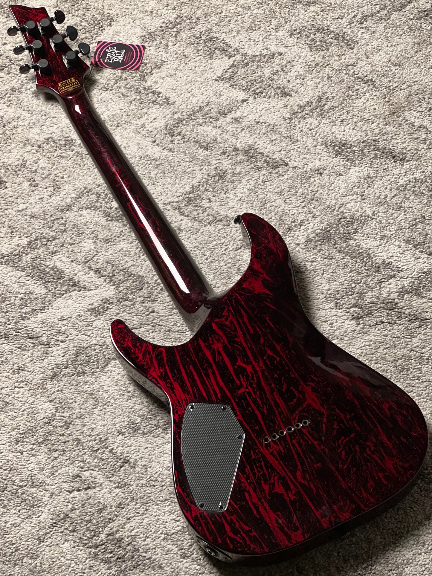 Schecter C-1 Silver Mountain - Blood Moon W21080117