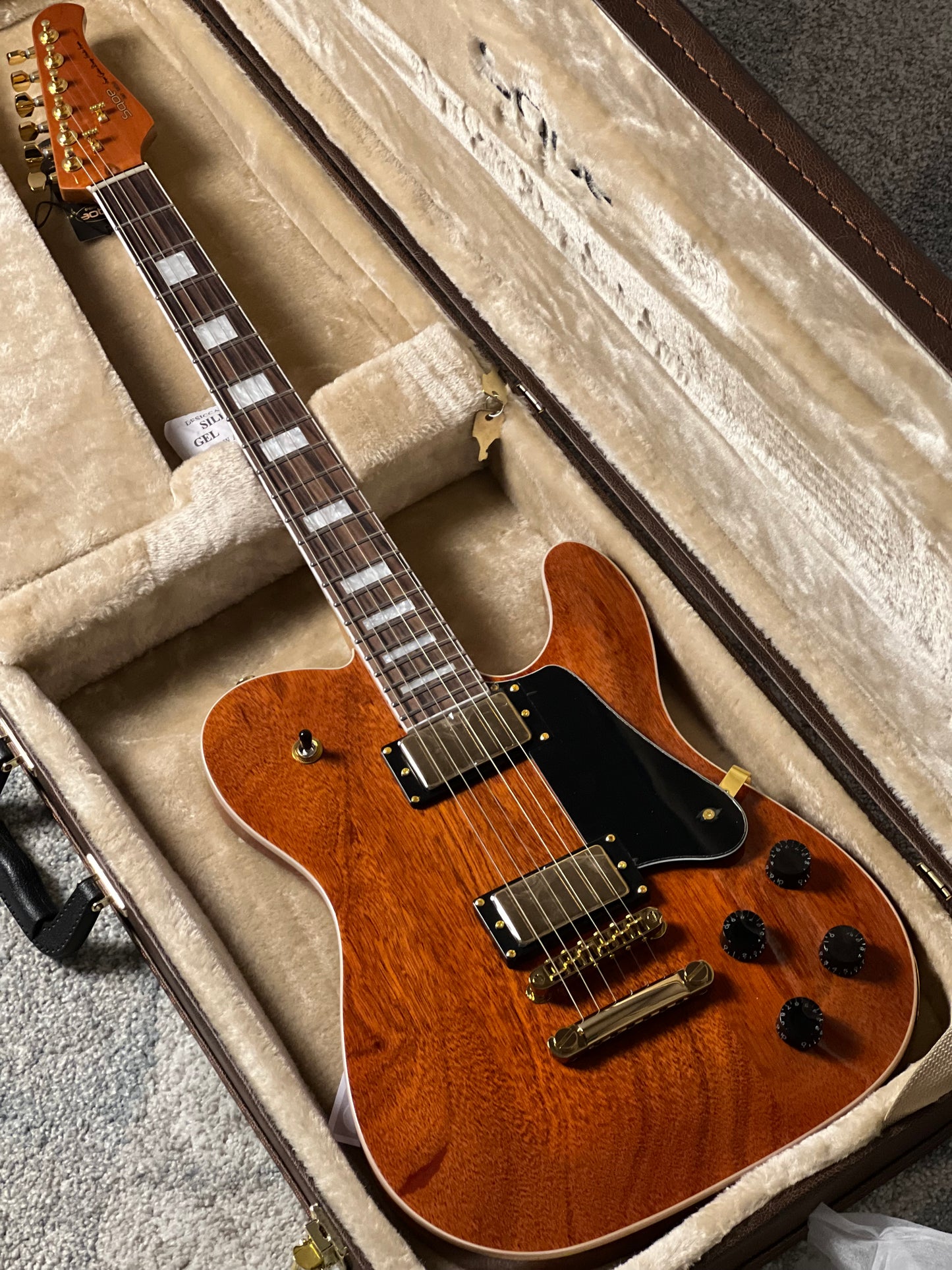 SQOE SETLP1100 Premium Caston Series Professional Limited Edition in Natural