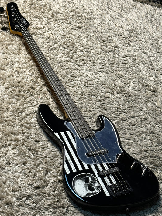 Schecter JD Deservio J-4 Bass in Gloss Black