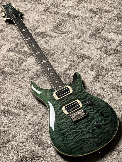 PRS SE Custom 24 Quilt in Teal Black