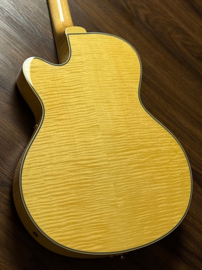 Epiphone Joe Pass Emperor-II PRO - Natural with Flame Maple Side and Back