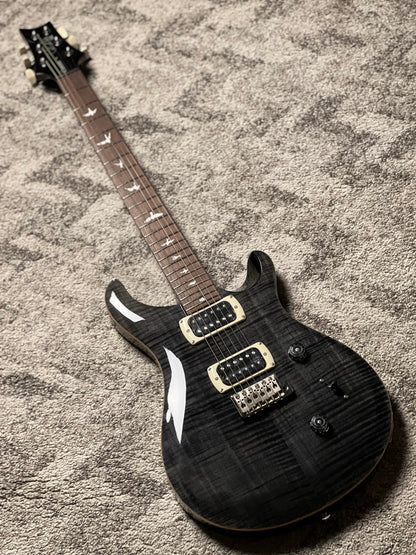 PRS SE Custom 24 Flame in Gray Black