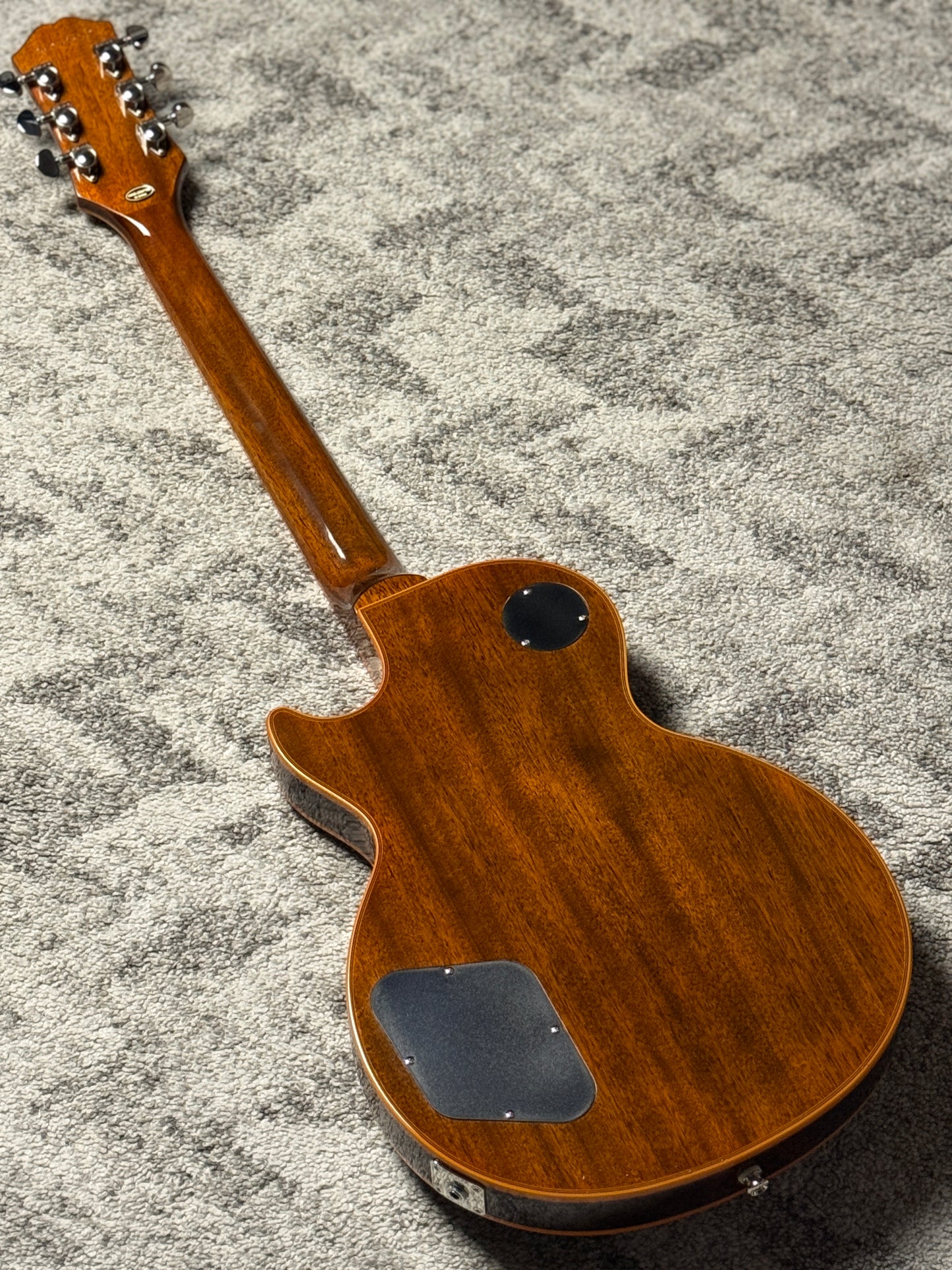 Epiphone Les Paul Custom Widow in Orange Burst