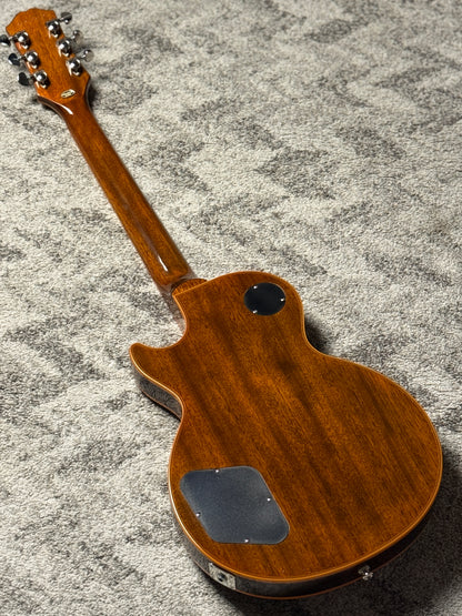 Epiphone Les Paul Custom Widow in Orange Burst