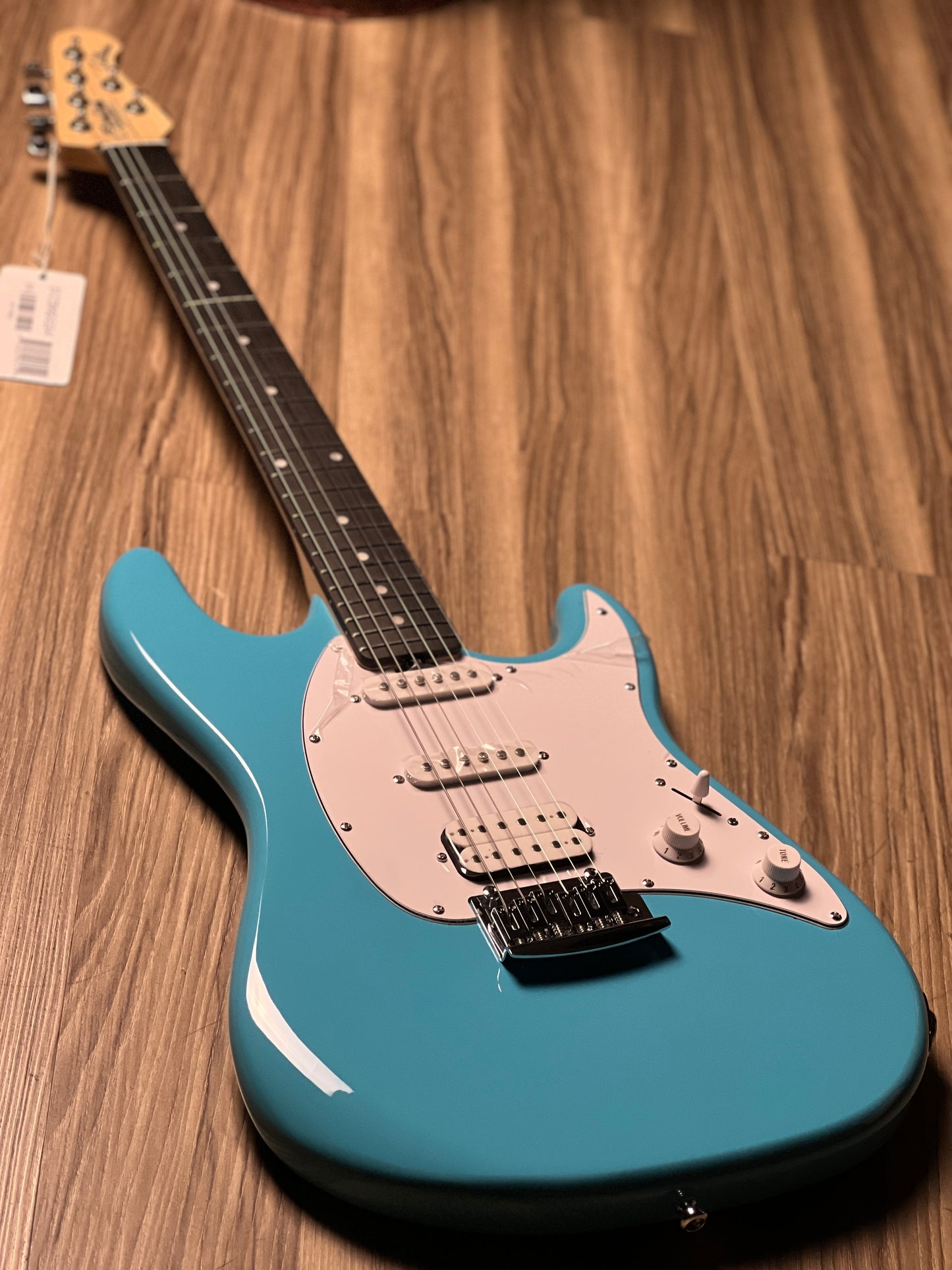 Sterling By Music Man Cutlass CT20 with Amaranth FB in Electric Blue