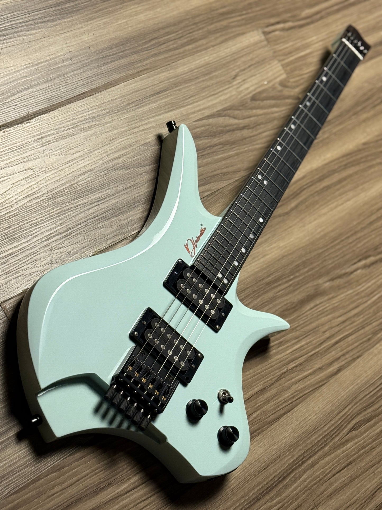 Dhatarattha Custom DHL in Seafoam Green with Rosewood FB