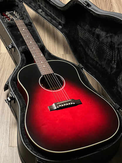 Gibson Slash J-45 in Vermillion Burst w/ Case