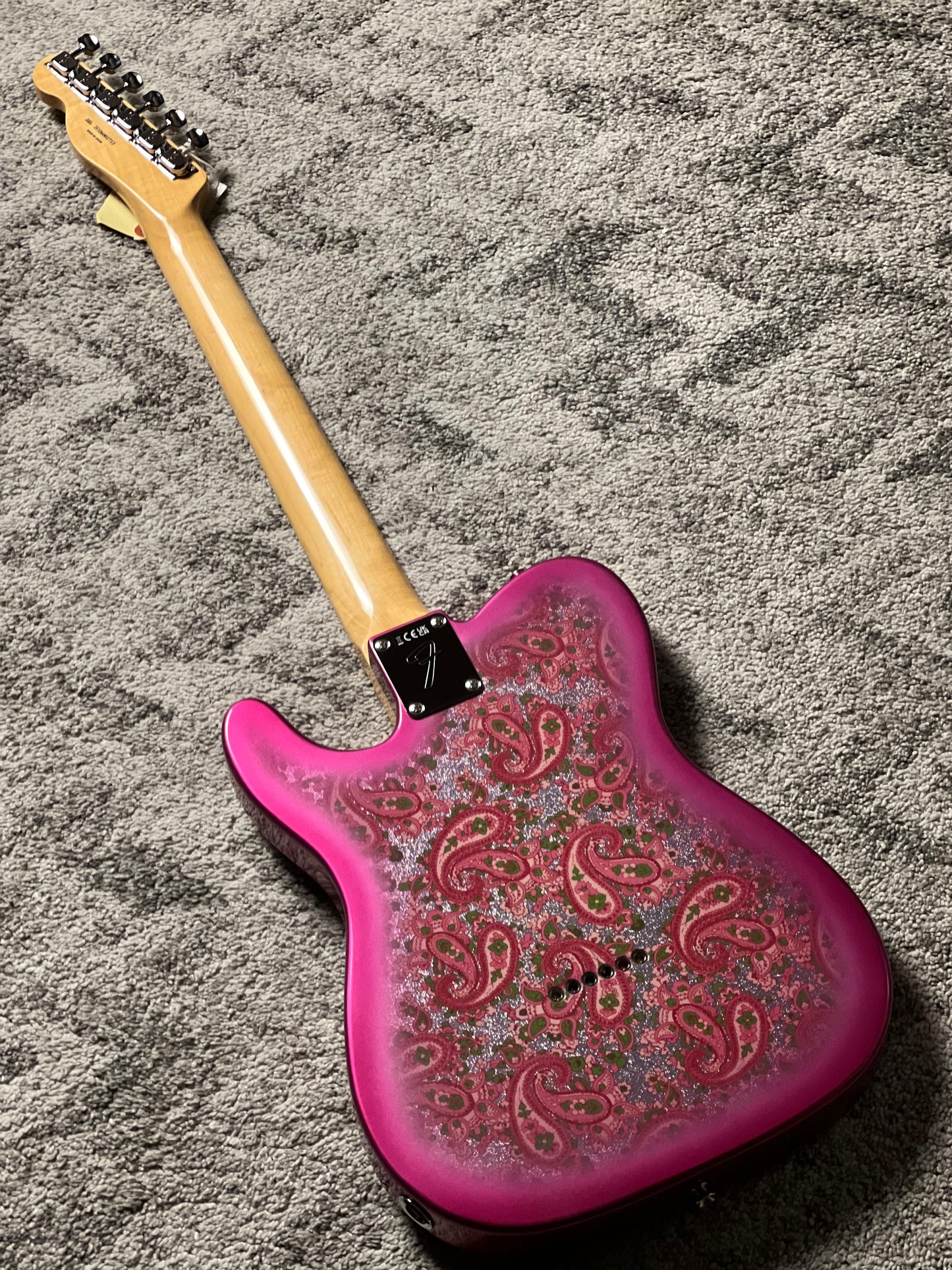 Fender MIJ Limited Telecaster with Maple FB in Pink Paisley JD26002712