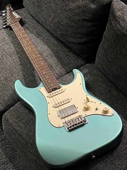 Soloking MS-11 Classic MKII with One Piece Wenge Neck in Ocean Turquoise Metallic Nafiri Special Run