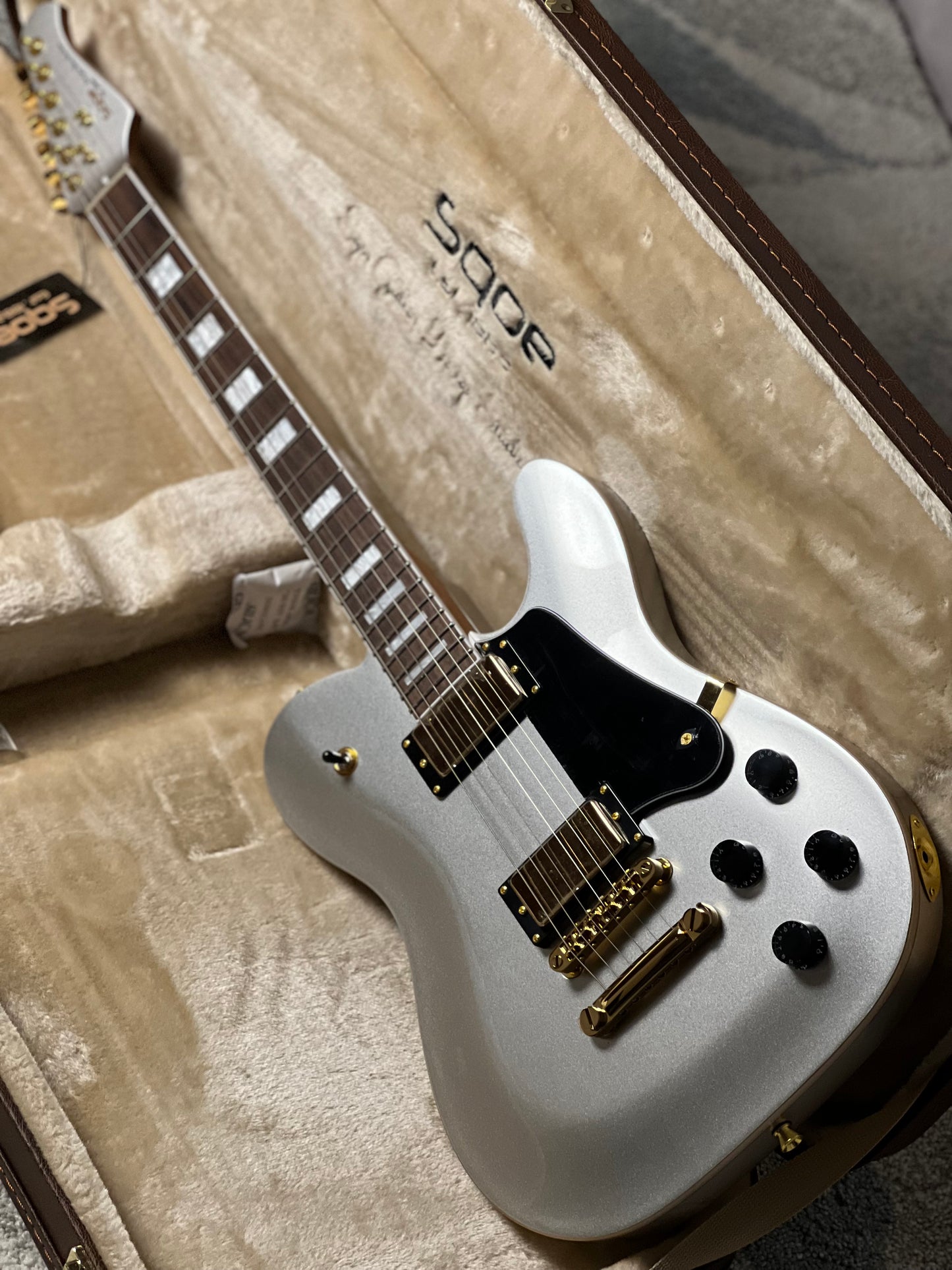 SQOE SETLP1100 Premium Caston Series Professional Limited Edition in Silver