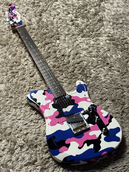 Dhatarattha Custom DTL Artist Hand Paint "Purple Camo"