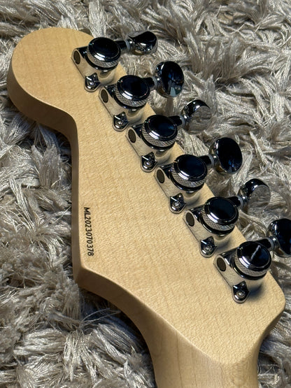 Dhatarattha Classic DST HSS in Larimar with Rosewood FB and Quilt Maple Top