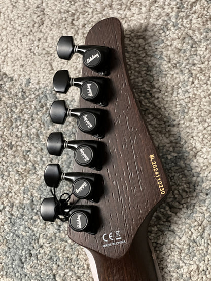 Soloking MJM-1 Custom HH with Fishman Fluence and Wenge Neck in Driftwood Black