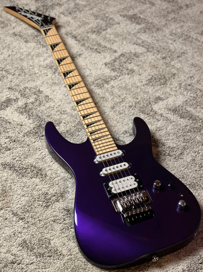 Jackson X Series DK3XRM HSS with Maple FB in Deep Purple Metallic