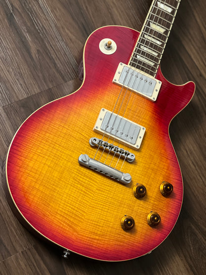 Tokai Love Rock Custom Shop LS-200F 5A CS Premium Series 5A Solid Flame Top in Cherry Sunburst 2246456