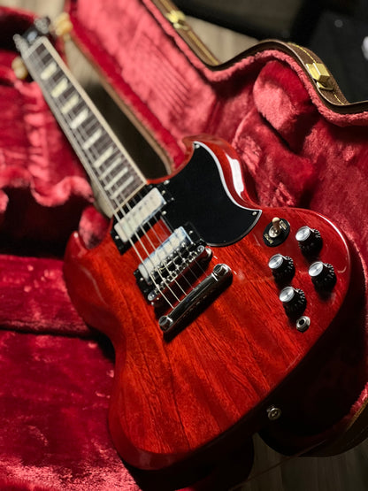 Gibson Original Collection SG Standard `61 Stop Bar สี Vintage Cherry