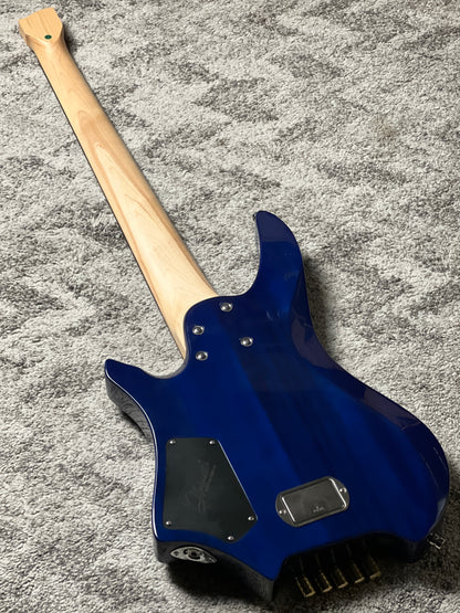 Dhatarattha Custom DEB 5 Headless Bass in Island Burl Top with RW FB Nafiri Special Run