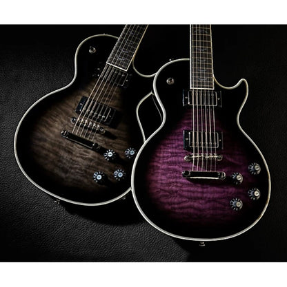 Epiphone Les Paul Custom Bats in Flight in Dark Purple Burst Limited Edition