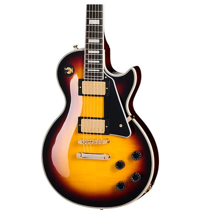 Epiphone Les Paul Custom Quilt in Iced Tea Burst