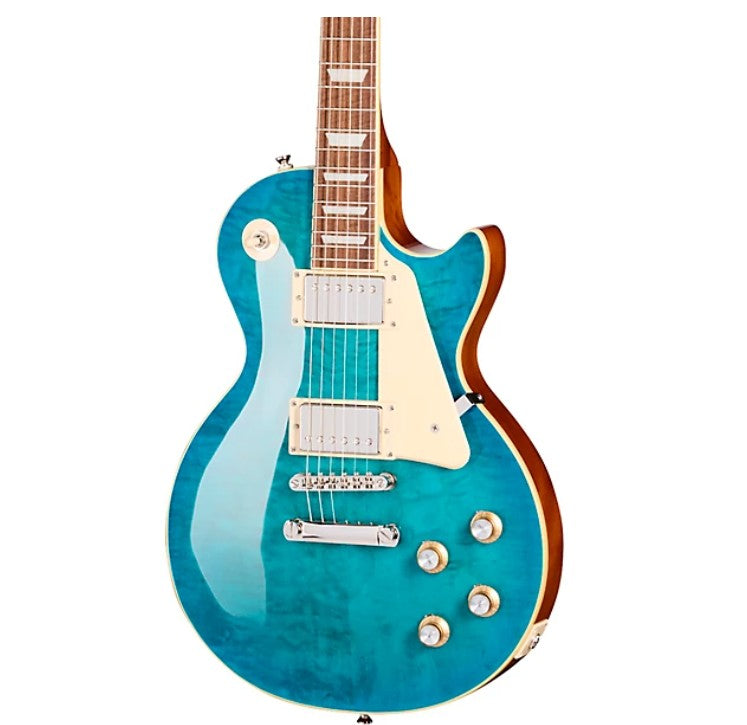 Epiphone Les Paul Standard '60s Quilt in Ocean Water Perimeter