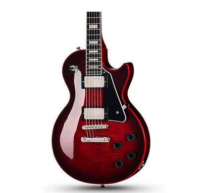 Epiphone Les Paul Custom Widow in Red Burst