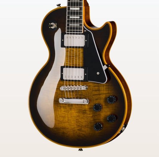 Epiphone Les Paul Custom Widow in Yellow Burst