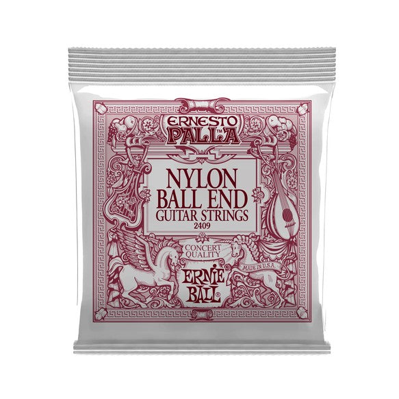 Ernie Ball Ernesto Palla Black & Silver Nylon Classical Guitar Strings