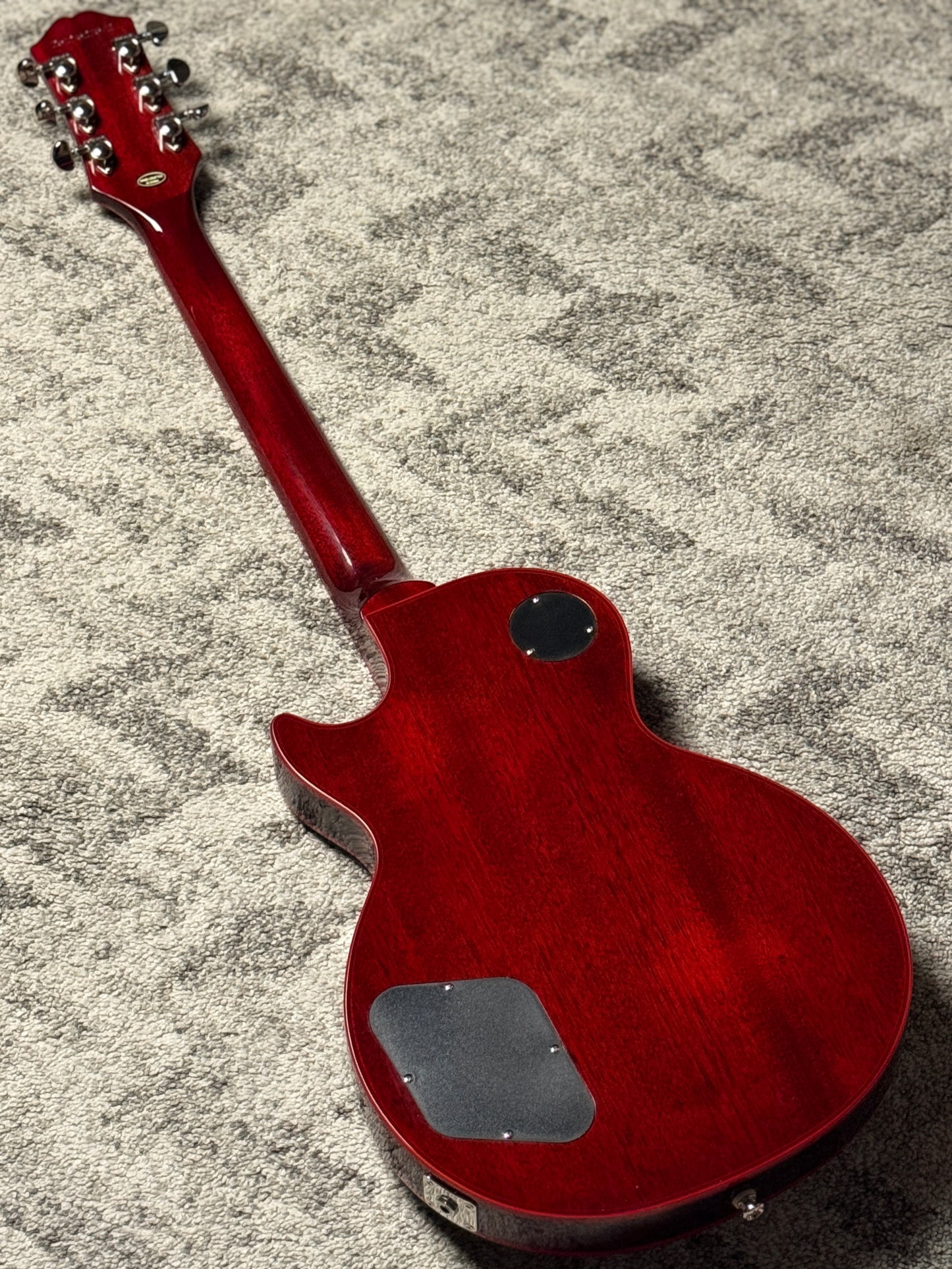 Epiphone Les Paul Custom Widow in Red Burst