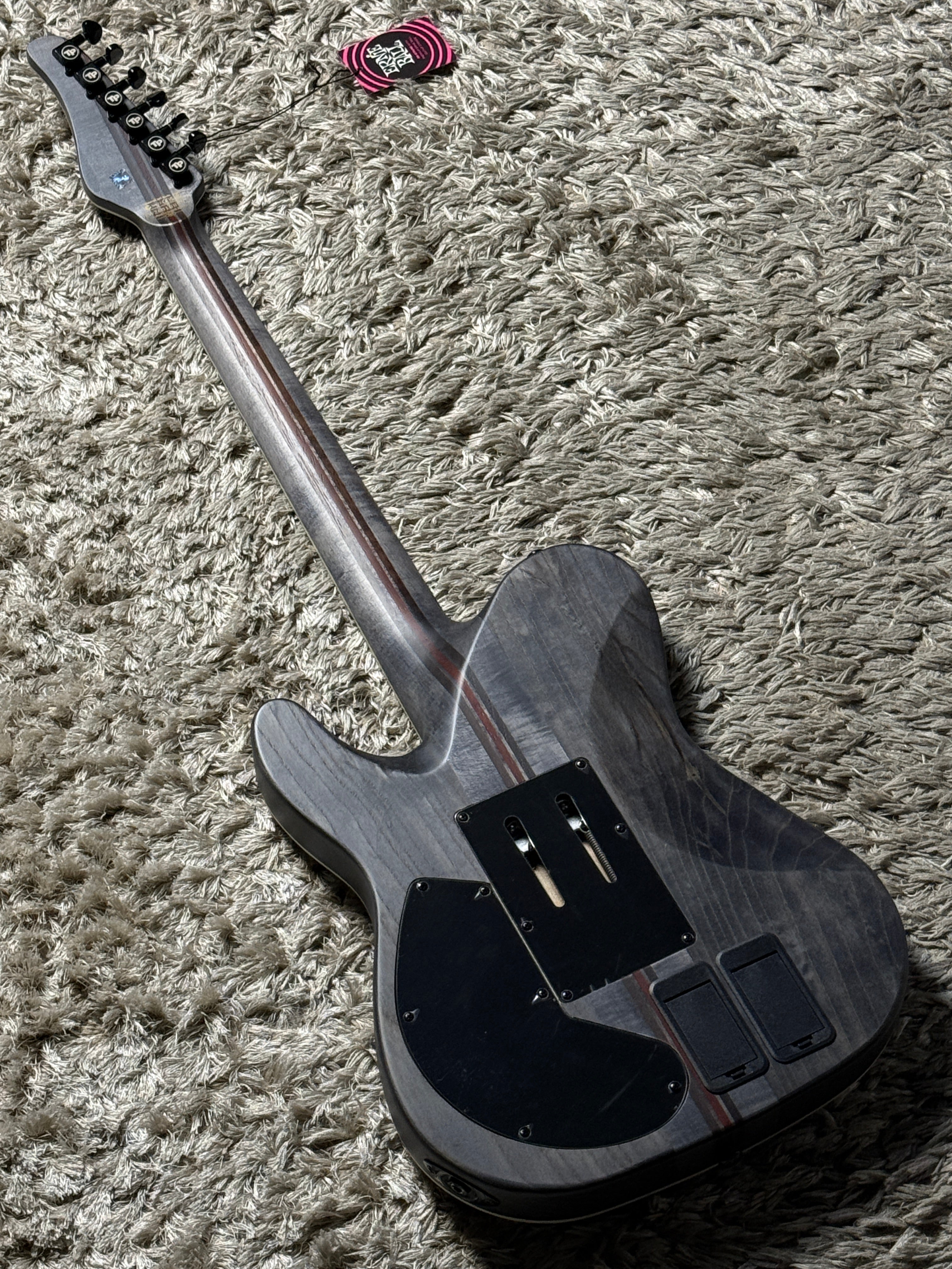 Schecter PT FR-S SLS Elite Evil Twin in Satin Black W26010893